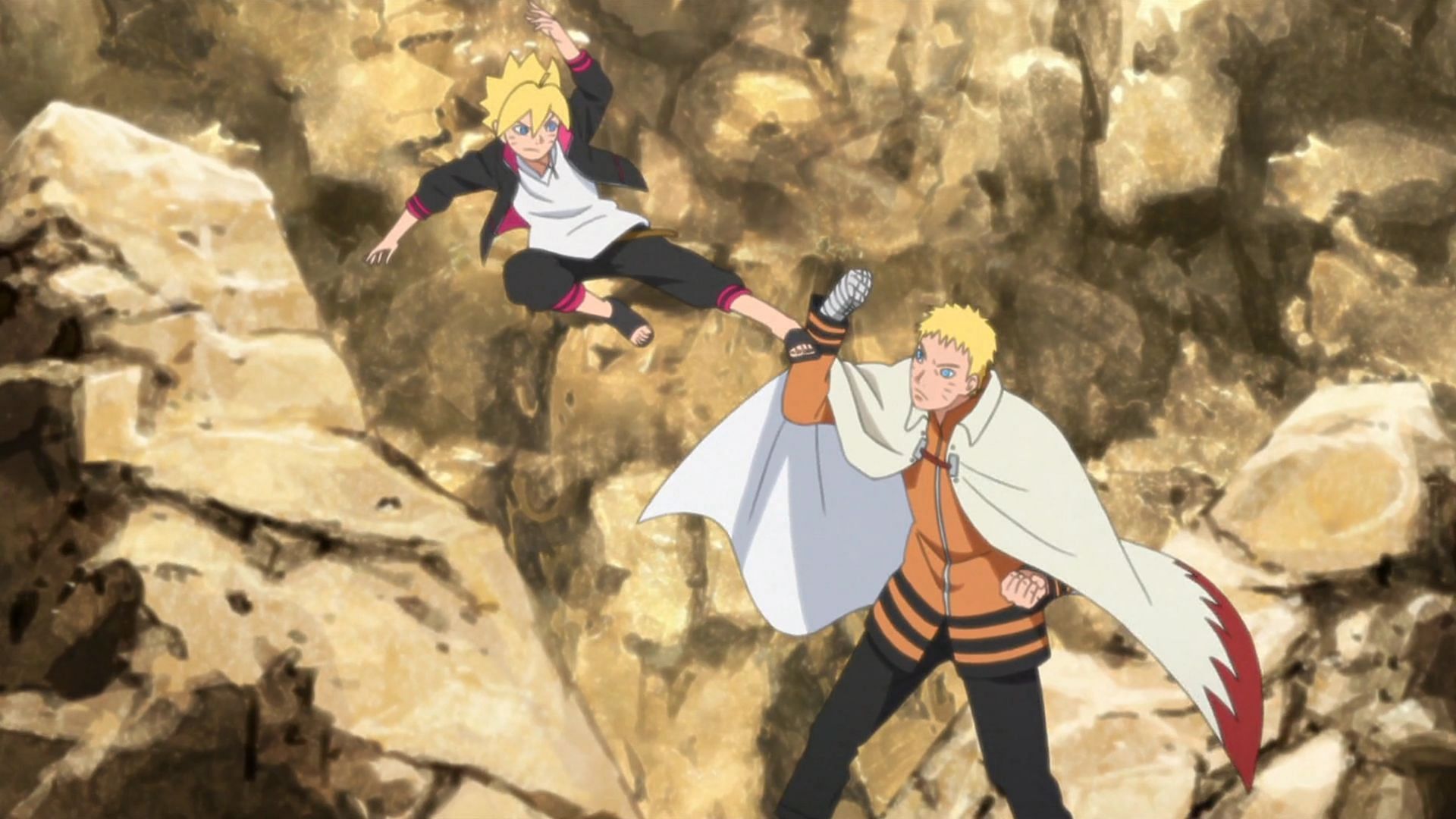 Filial relationships are also depicted poorly by Ikemoto (Image via Studio Pierrot)